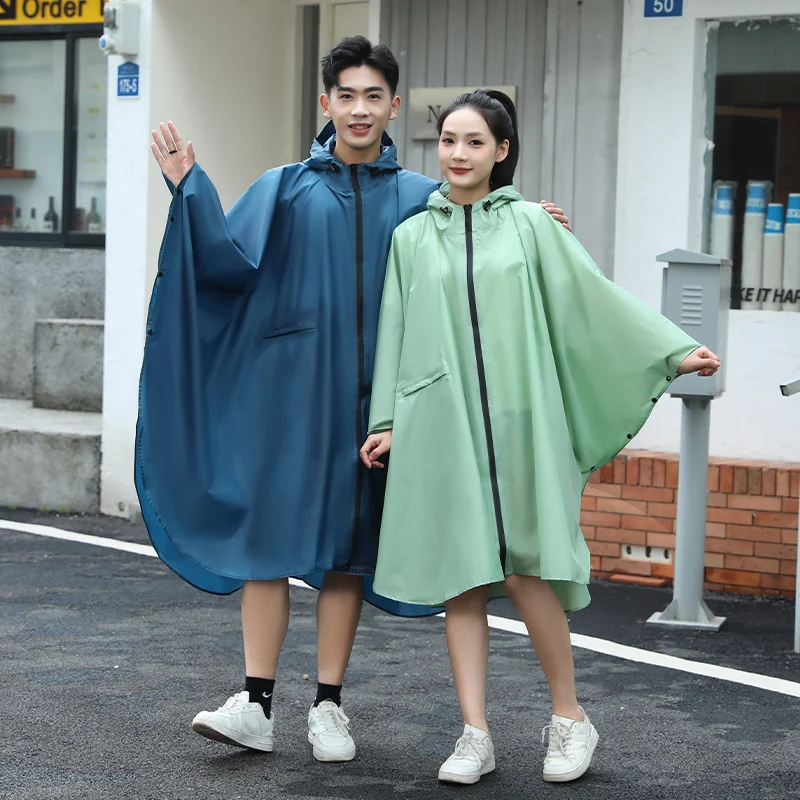 custom impermeable lightweight raincoat camouflage durable emergency multifunctional rain poncho