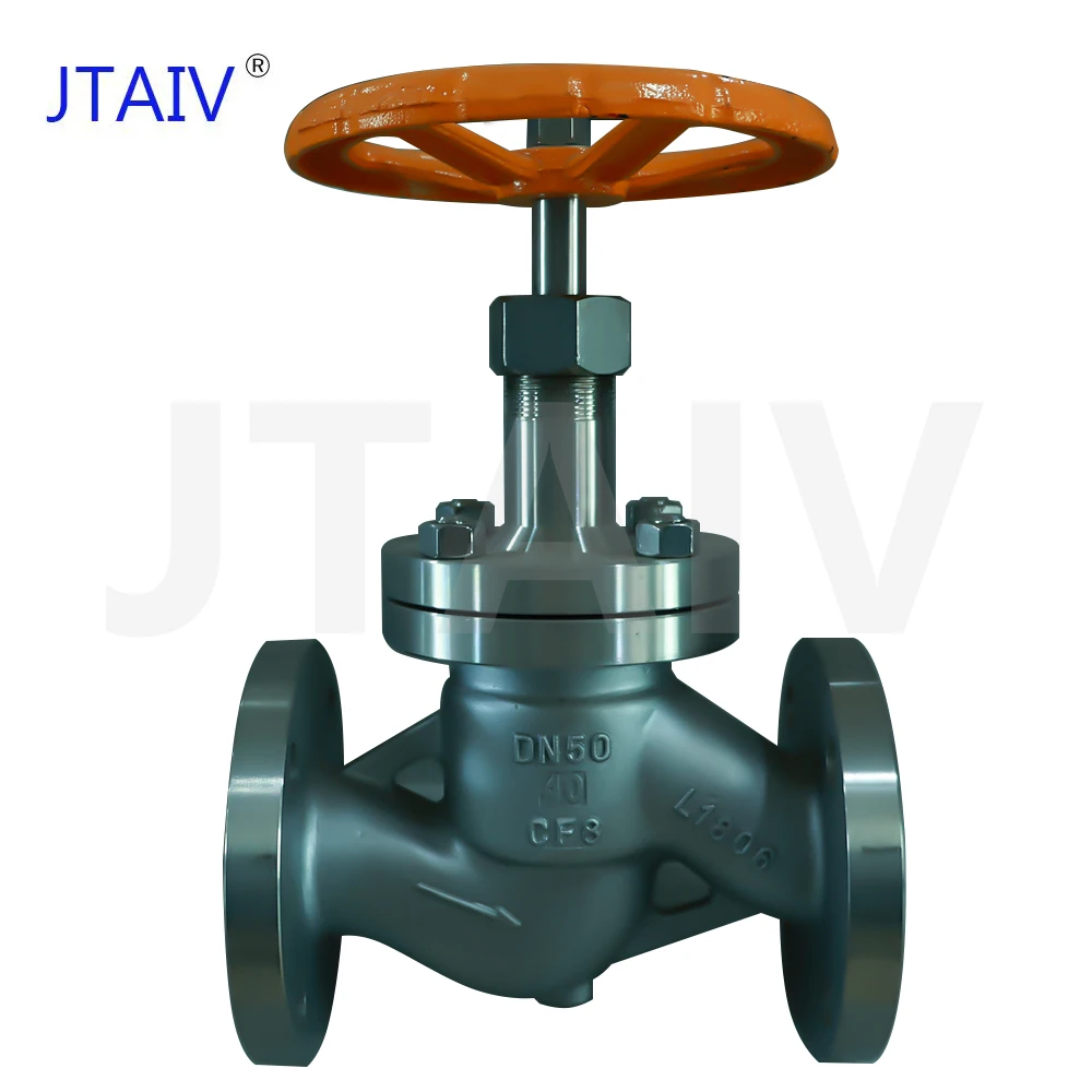 JTAIV SS304 S type thread Manual pipe fitting stop Valve Globe carbon steel in China  gate valve for oil globe valve