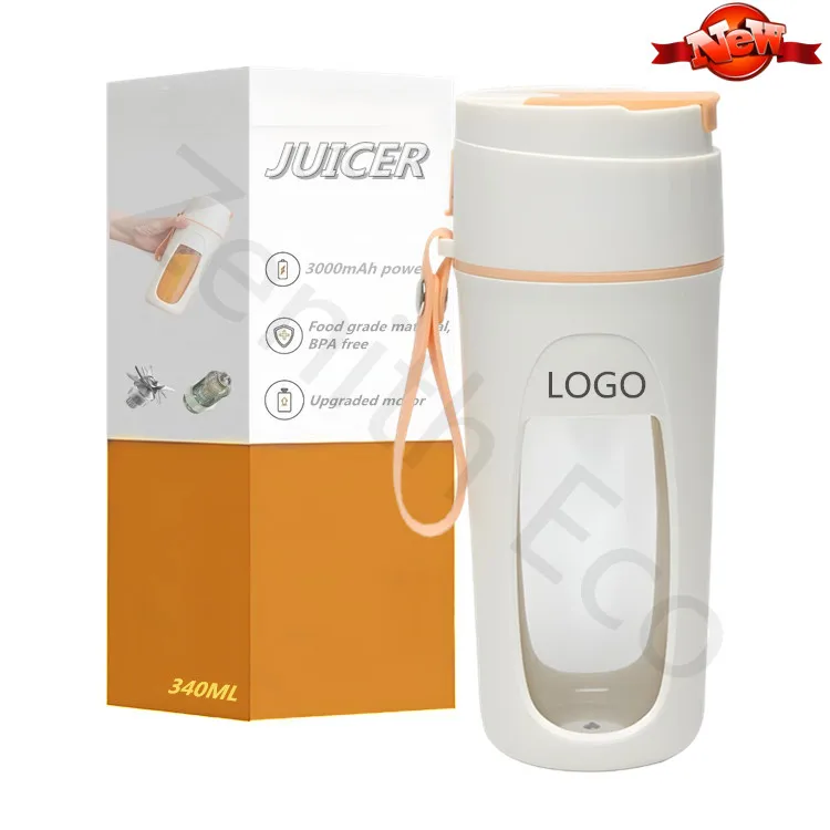 2024 New Design Portable Mini Citrus Juicer Smoothie Milkshake Blender with Car Outdoor Application Stylish Mixer Grinder Juicer