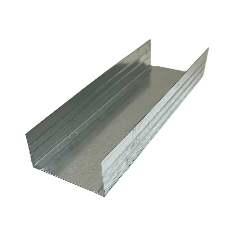 Galvanized Steel Drywall Profile Metal Stud And Track Omega Furring Channel Light Steel Keel