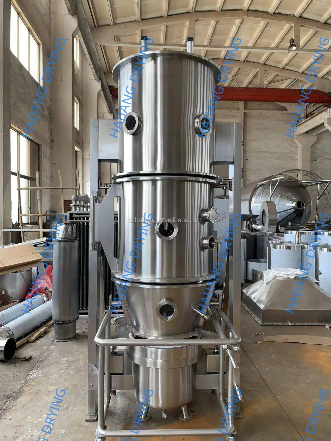 FL-Series Food Beverage Fluid Bed Dryer Pharmaceutical Fluidized Bed Granulator