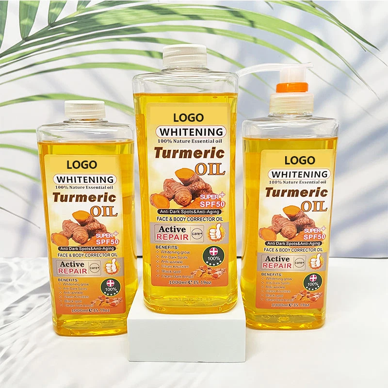 300ml Best Quality Skin Whitening beauty SPA ROSE LEMON Ginger Essential oil Private Label Fat Burning Oil Health Skincare