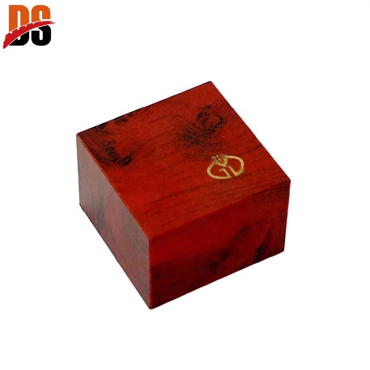 DS Luxury Ring Box Customized Wedding Ring Storage Case Wooden Gift Box Jewelry Wood Jewelry & Watch & Eyewear TIMBER MDF Accept
