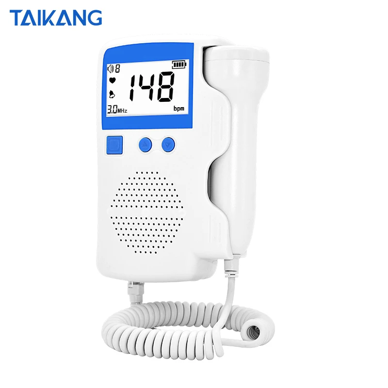 Портативный пренатальный допплер для беременных женщин/женщин для домашнего использования для мониторинга сердечного ритма ребенка плода
