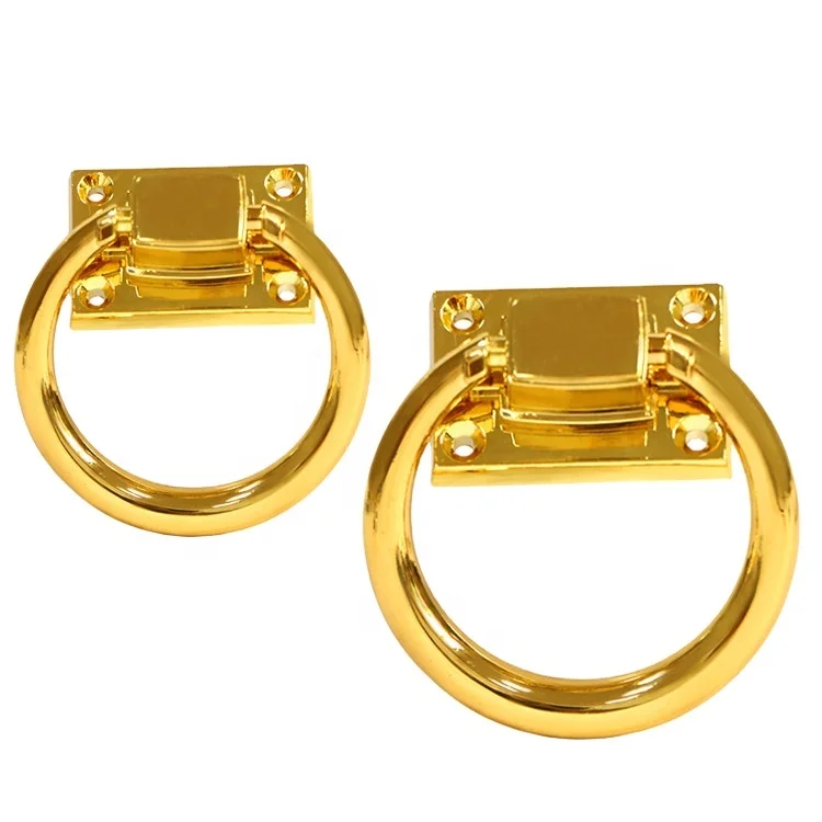 WINSTAR Zinc alloy Cabinet door ring handle Furniture decoration button Deluxe decorative buckle Decorative buttons for sofa