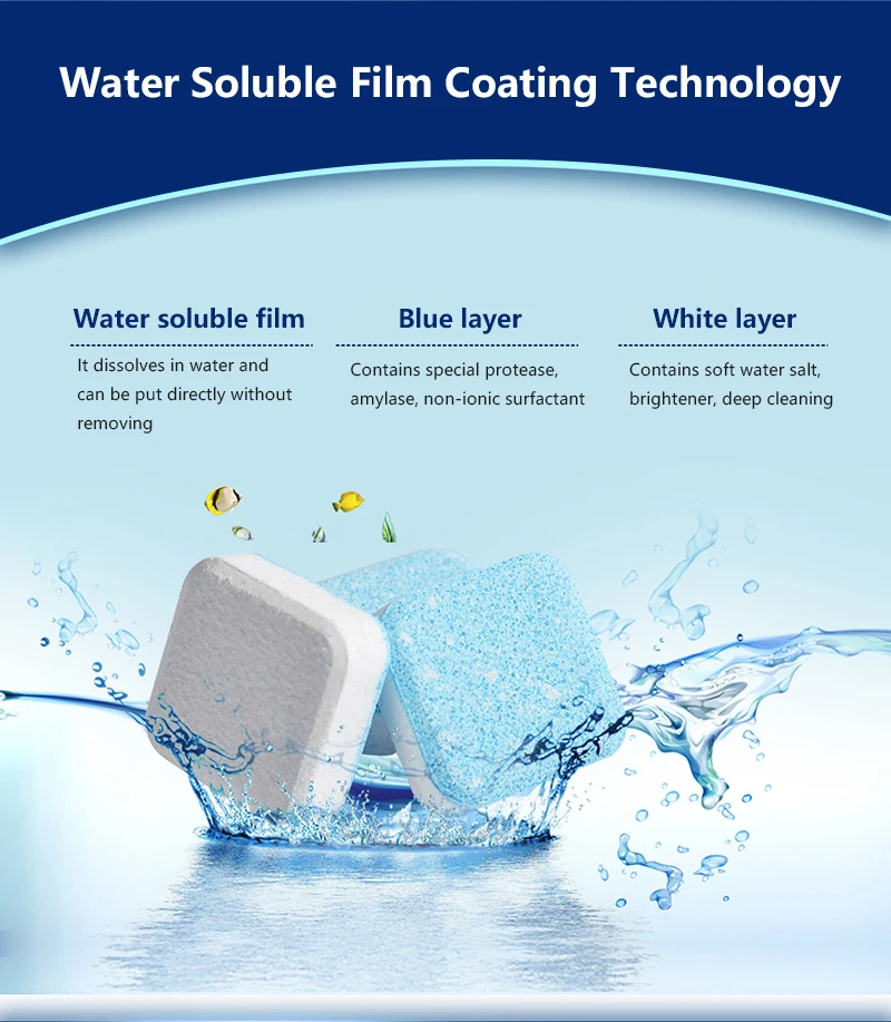 
Hot selling Dishwasher cleaner tablets 