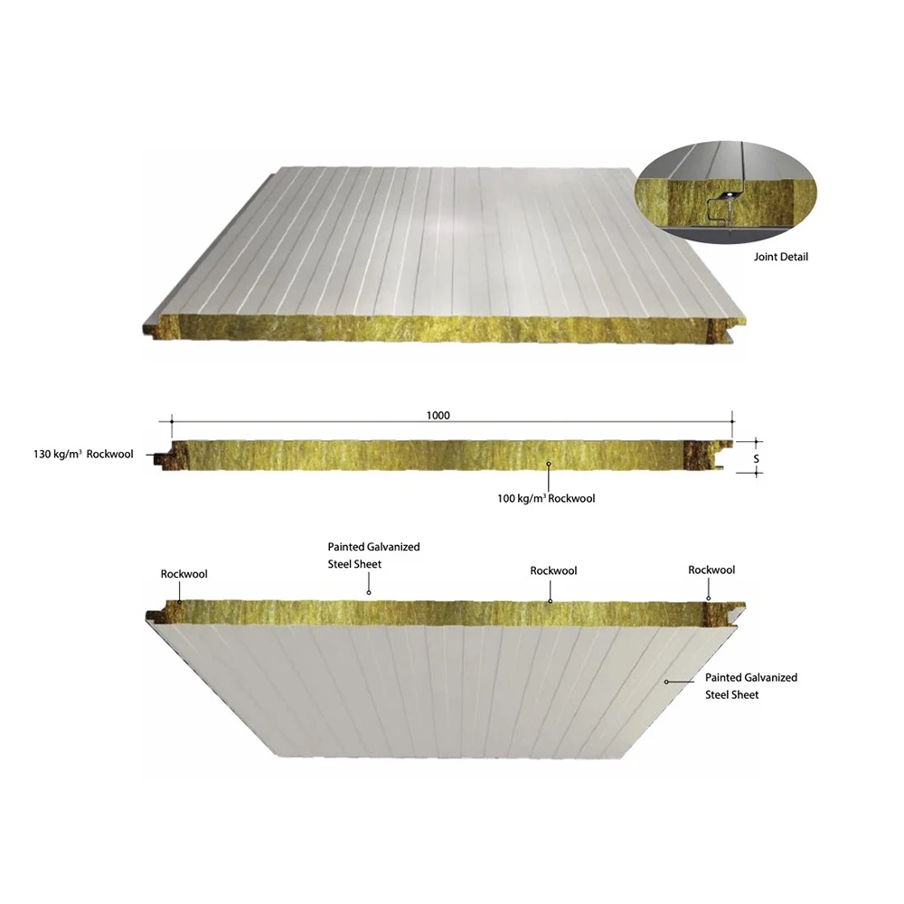 Flame Retardant Sound Absorbing Sponge Ktv Fire Proof Acoustic Foam Panel perforated Steel Rock Wool sandwich panels