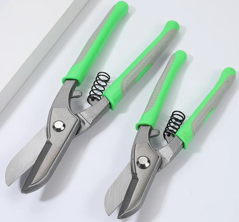 German industrial Cutting Metal Sheet Cutting Shears Heavy Duty Metal Cutter Long Straight  Metal Shears