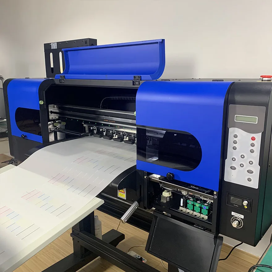 Digital dtf pet film printer T shirt Textile printing machine dtf printer 60cm with dual Eps I3200/4720/xp600 printheads