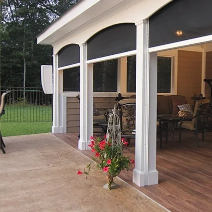 Моторизованный наружный ролик насекомых Дверь насекомых экран