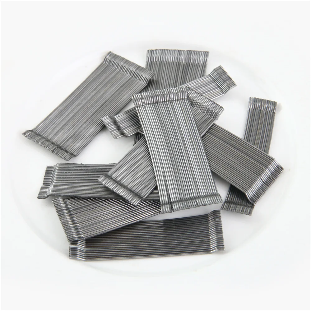 Manufacturer Wholesale Concrete Cold Drawn Hook End Steel Fiber