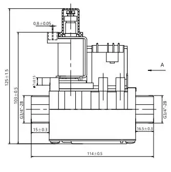 Газовый клапан котла используется для газовых котлов сушилок