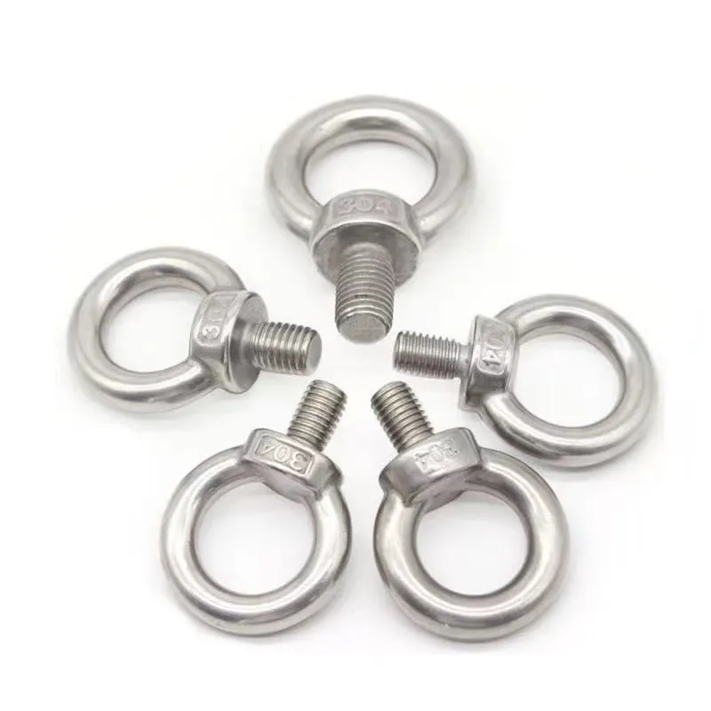 
Hot sellers from Chinese suppliers eye bolt lifting DIN580 and DIN582 oval eye bolt m8 stainless steel eye bolt screw 
