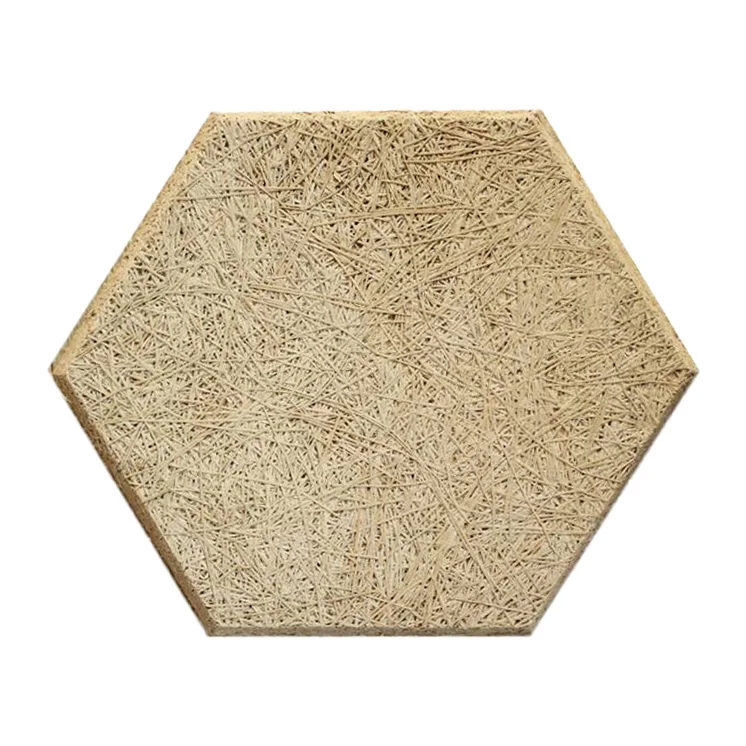 sound absorbing insulation nature design texture fiber wood wool cement board