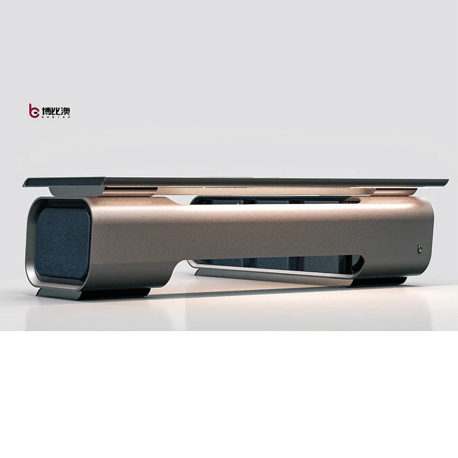 CEO modern advanced intelligent office metallic skin atmosphere science and technology sense chairman boss desk
