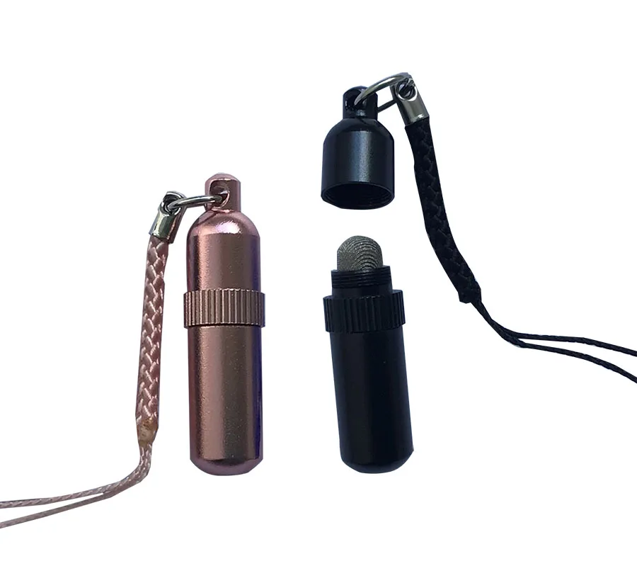 Aluminum Alloy Mini Stylus Touch Pen Capacitive Touch Pencil With Dust Plug for Mobile Phone Tablet PC