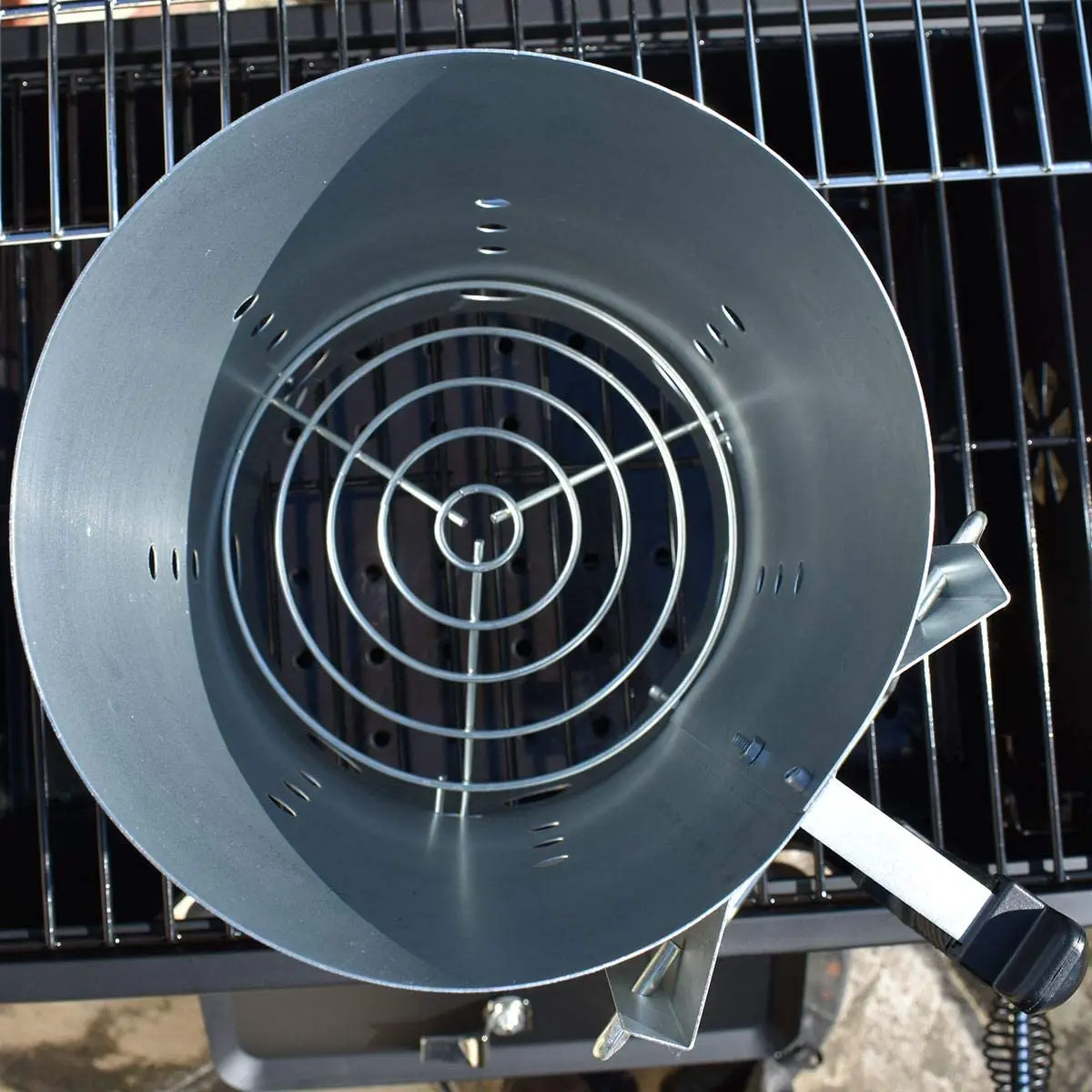 Конкурентоспособная цена высокая емкость угольный дымовой стартер для барбекю