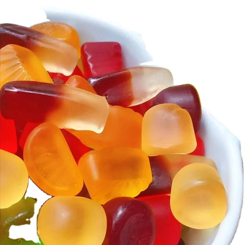 Высокое Качество Офисные конфеты многоцветные фруктовые формы gummy детские закуски на