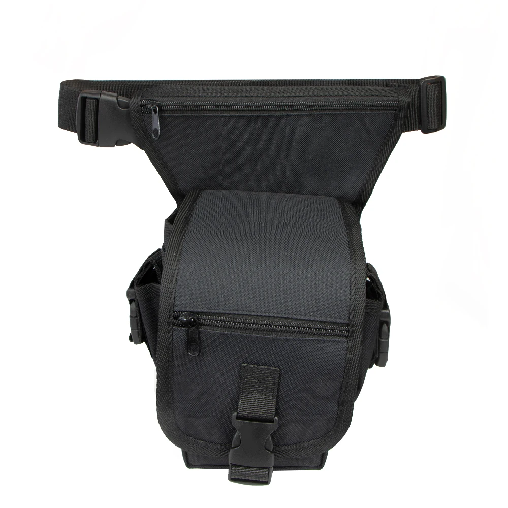 Travel Hiking Motorcycle Tactical Riding Canvas Thigh Drop Leg Bag Waist Belt Bag