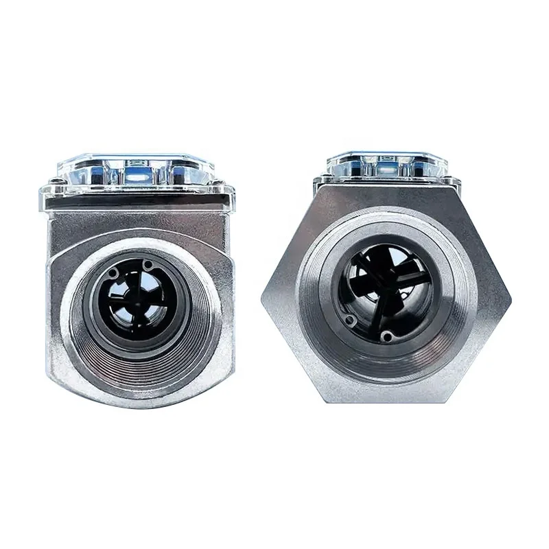 Mini 1inch Electronic Turbine Flow Meter Digital Diesel Fuel Gasoline Flowmeter