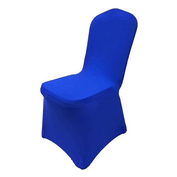 Hot Sale Universal Fit Stretch Removable Spandex Chair Cover For Wedding Party Event Hotel