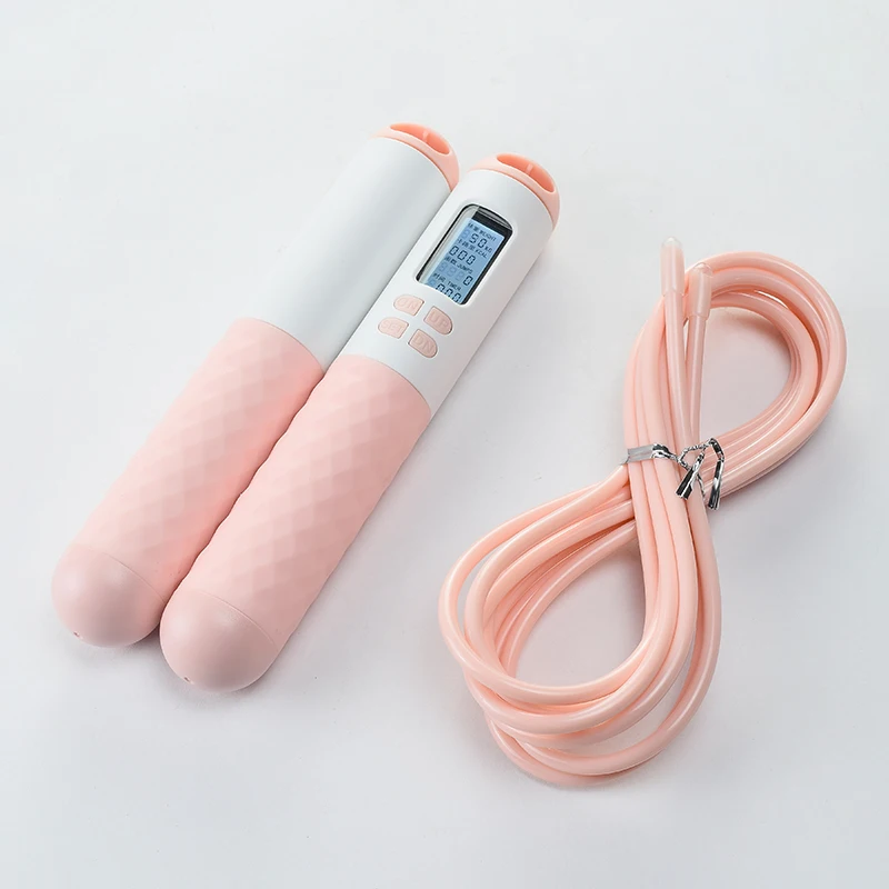 Stainless Steel Bearing Cordless Skipping Rope Home Gym Fitness Electronic Counting Smart Jump Rope