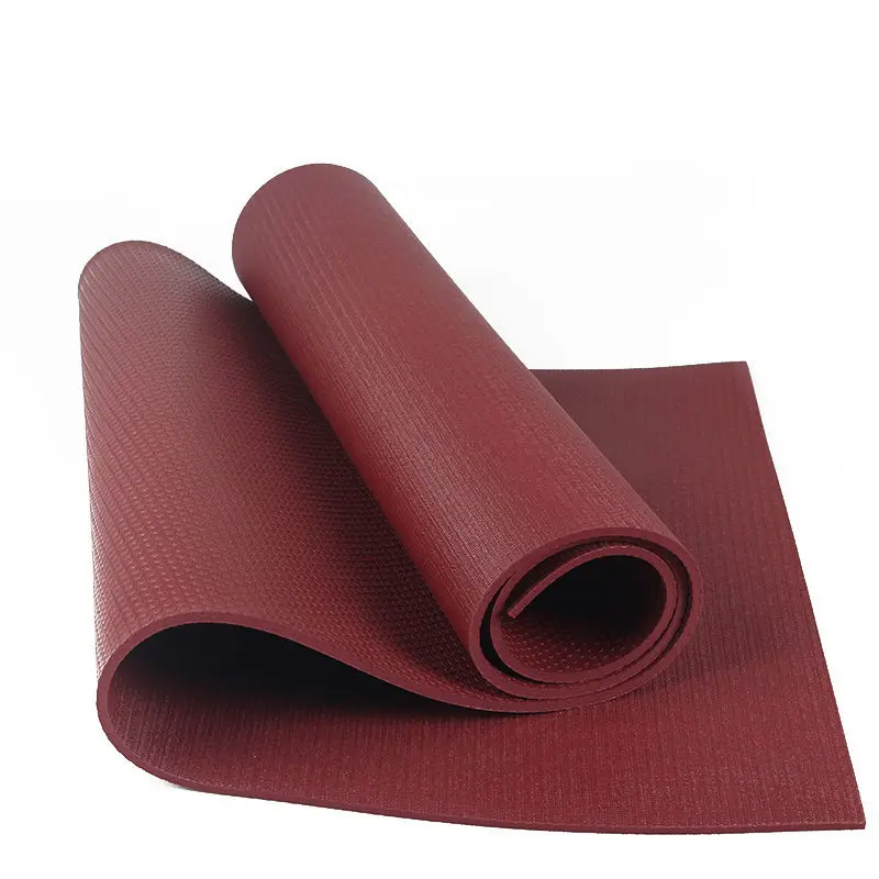 Wholesale custom printed yoga mats high density PVC navy blue custom printed yoga mats