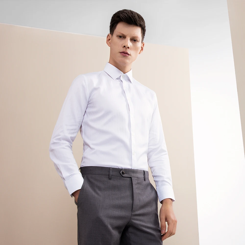 
Kutesmart China Summer Long Sleeve Casual Designers Men Button Down Shirts Summer 