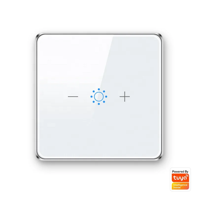 EU UK dimmer switch zigbee LED smart dimming switch tuya smart life compatible with Alexa Google Assistant