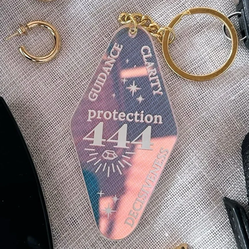 You are Loved Plastic Keychains Custom Fashion Hanging Accessories White Color Decoration Clear Acrylic Keychain For accessories