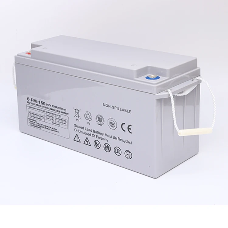 China Supplier 12V150AH gel batteries 12v 100ah raggie solar battery gel 12v agm off-grid power system solar gel battery