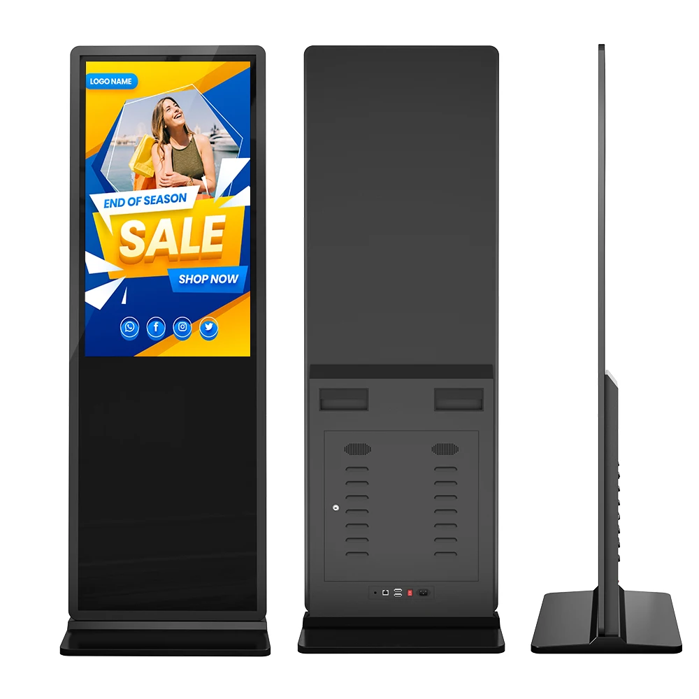 43 55 65 75 дюймов Full HD интерактивный сенсорный экран Digital Signage US EU склад для корпоративных конференц-залов
