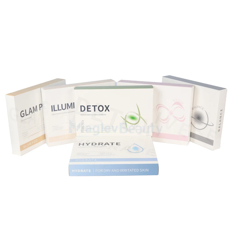 Newest Oxygen Glam Pod Bubble Jet Facial Mask Pods Home Capsule Oxygenation Serum Retouch Detox Anti-Blemish For Skin Care