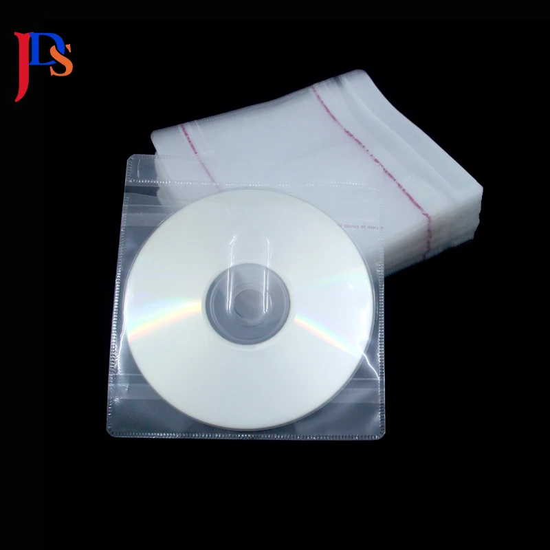 Custom printed CD waterproof High quality clear plastic cd cover packaging