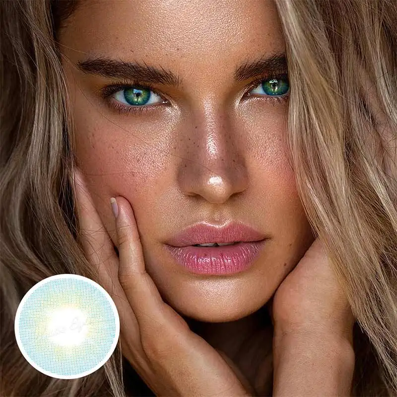 22mm Freshlady 1 Year 12 Colors Contact Lenses Logo Clear Contact Lenses Custom Logo Natural Eye Color Contact Lens
