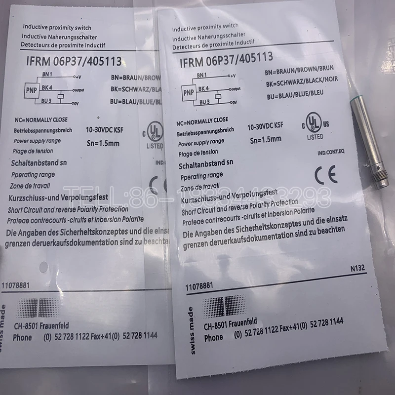 100% new original Proximity switch sensor IFRM 12P1704/S14L IFRM 12P3701/S14L one year warranty