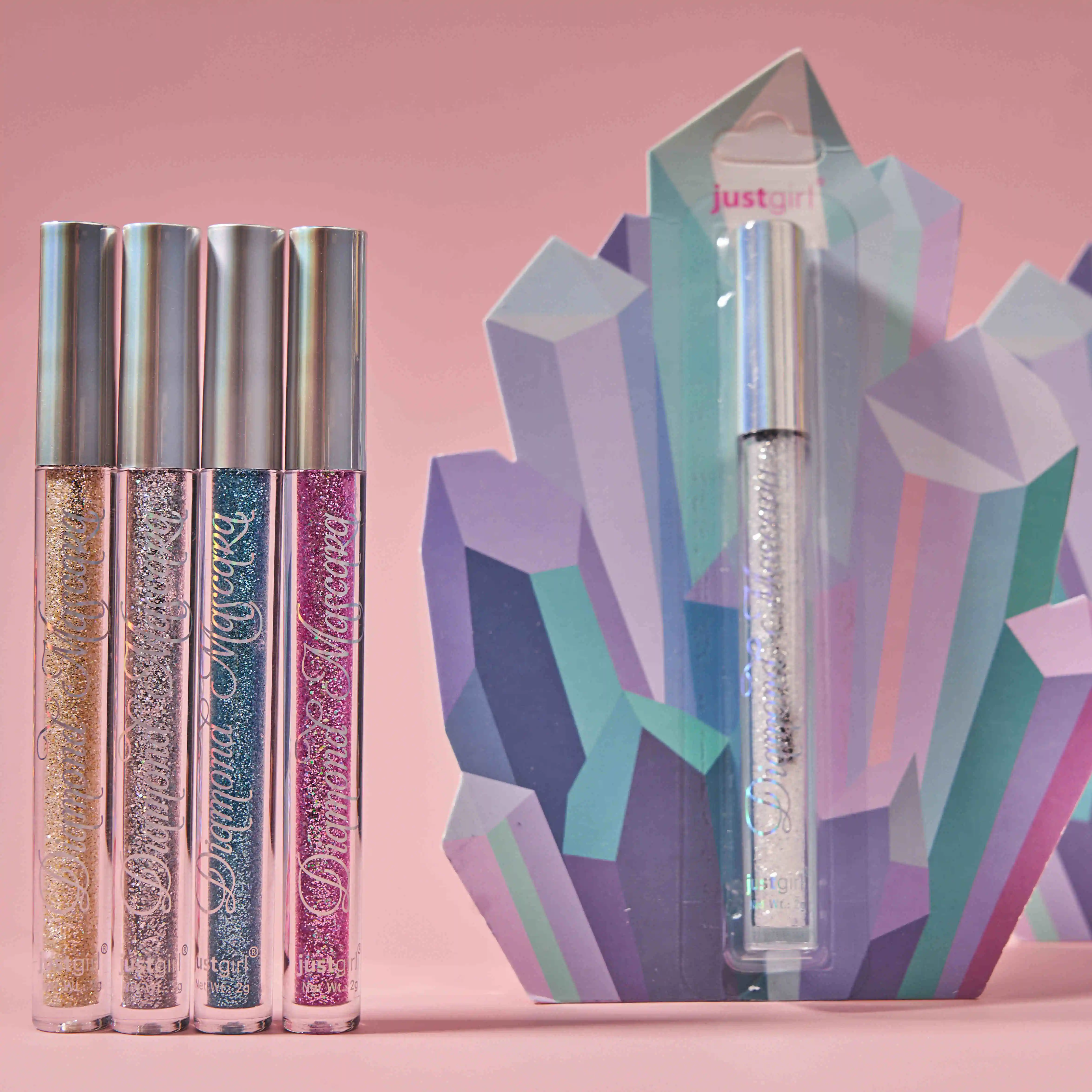 Children Cosmetics Manufacturer Private Label Girls Kids Non Toxic Safe Water Based Glitter Mascara