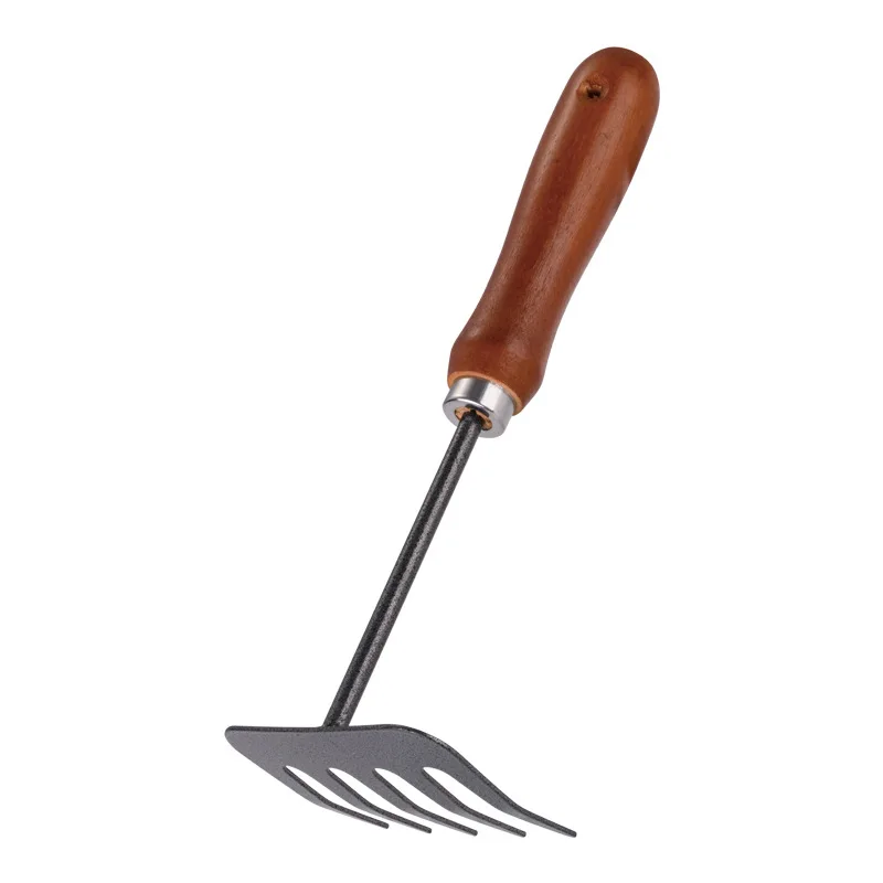 Mini small polished short gardener hand shovel garden use spade wooden handle