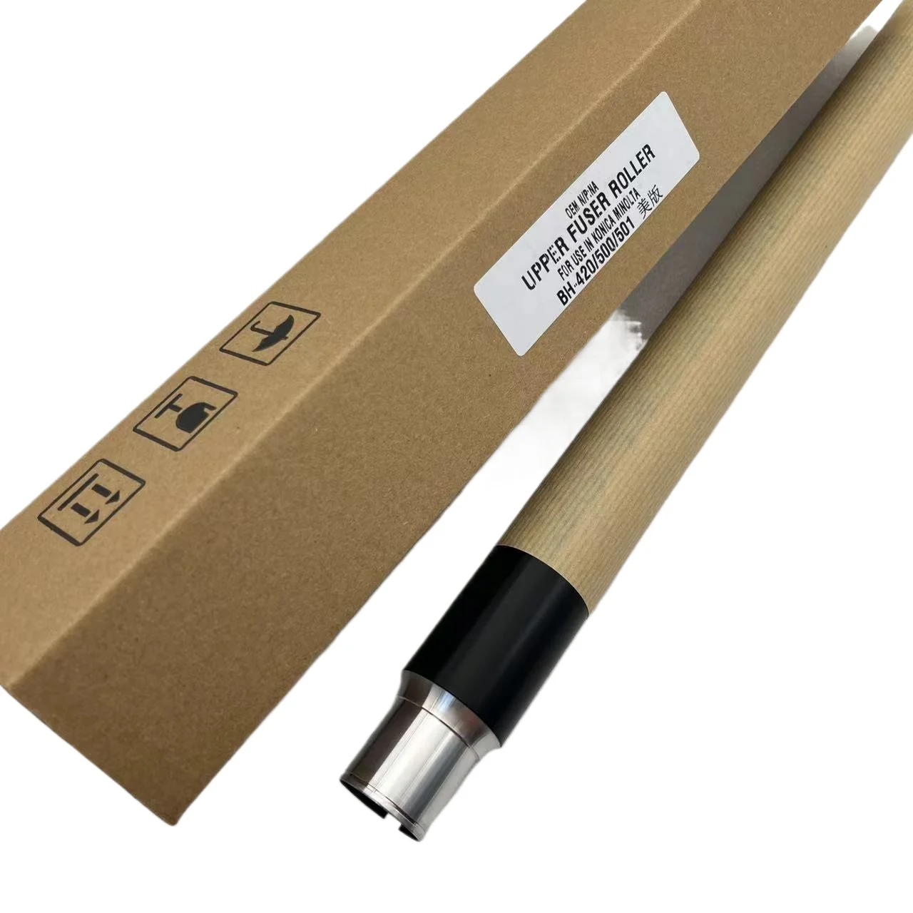 BH501 Upper Fuser Roller BH420 BH421 BH500 50GA-53030 50GE-53030 for Konica Minolta Bizhub 420 421 500 501 360 Heat Rollers