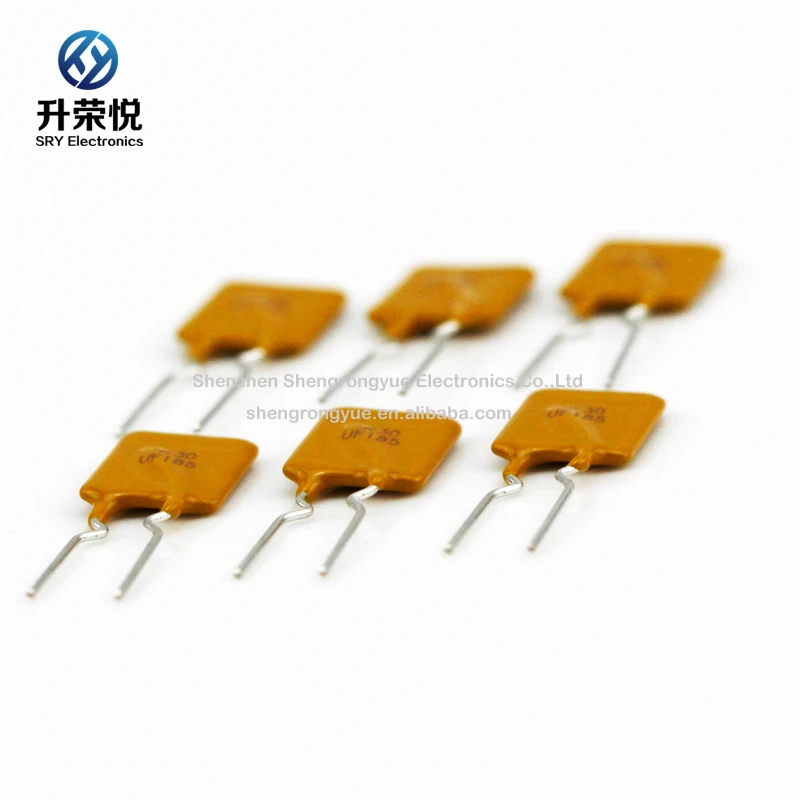 Tyco/Raychem PTC сбрасываемый предохранитель RUEF185 DIP Предохранитель 1.85A 30V