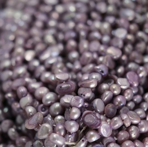 Dyed color 7-8mm Nugget pearl strand  colored freshwater pearl strand for making jewelry