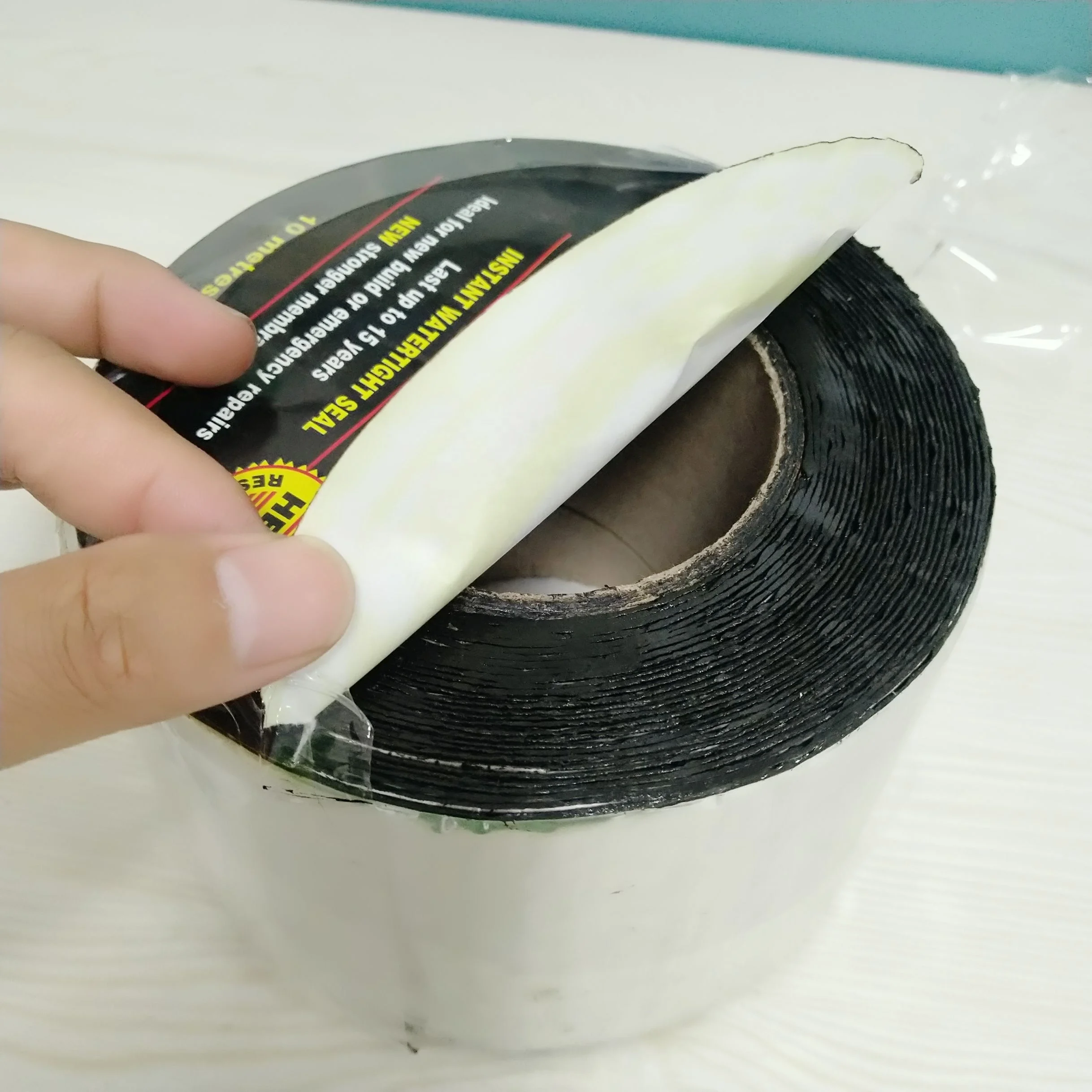 Waterproof Membrane Sheet Roof Underlayment Leakproof Tape Butyl Sealant Mastic Rubber Sealing Self Adhesive Carpet Binding Tape