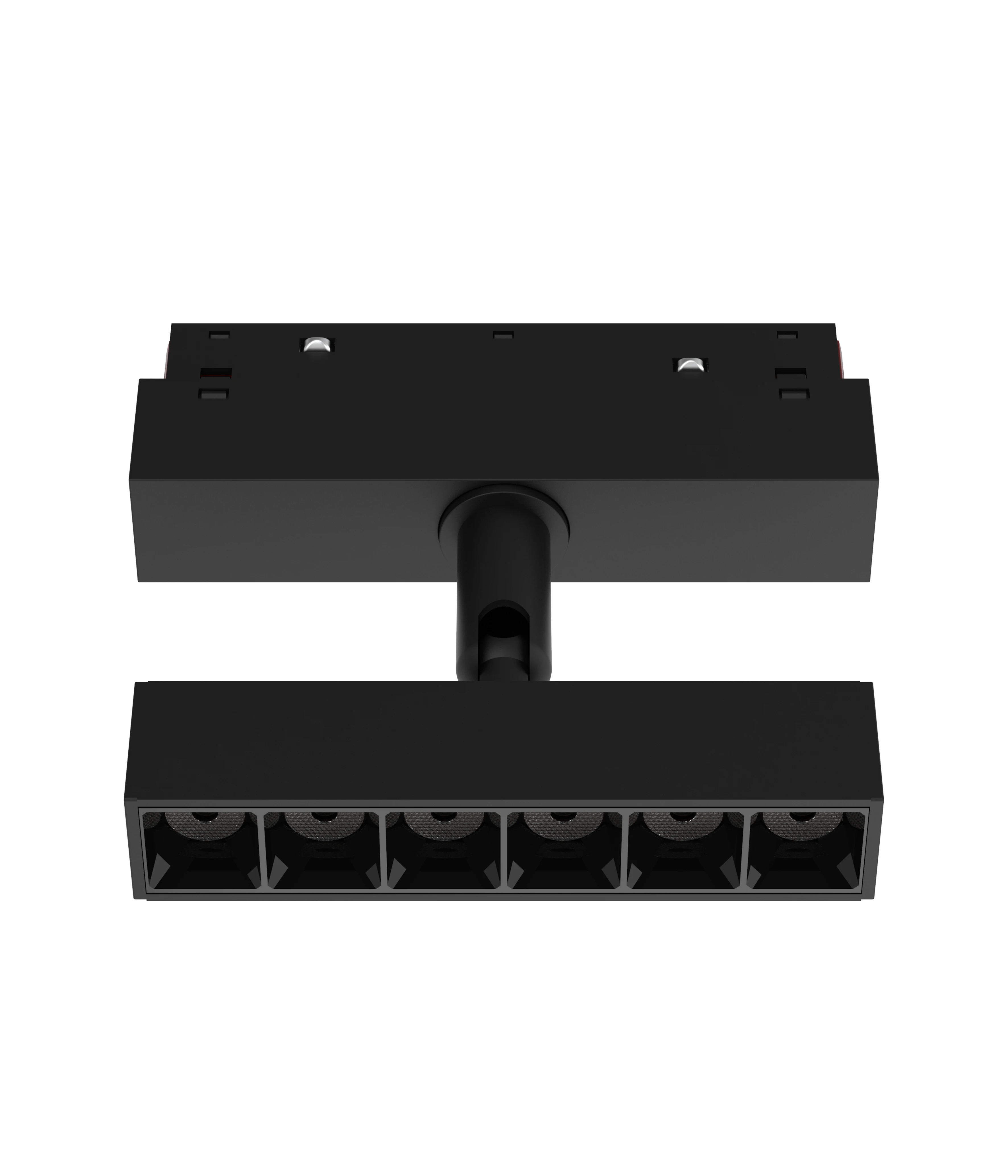 Track light magnetic power track international socket with led light slim track light