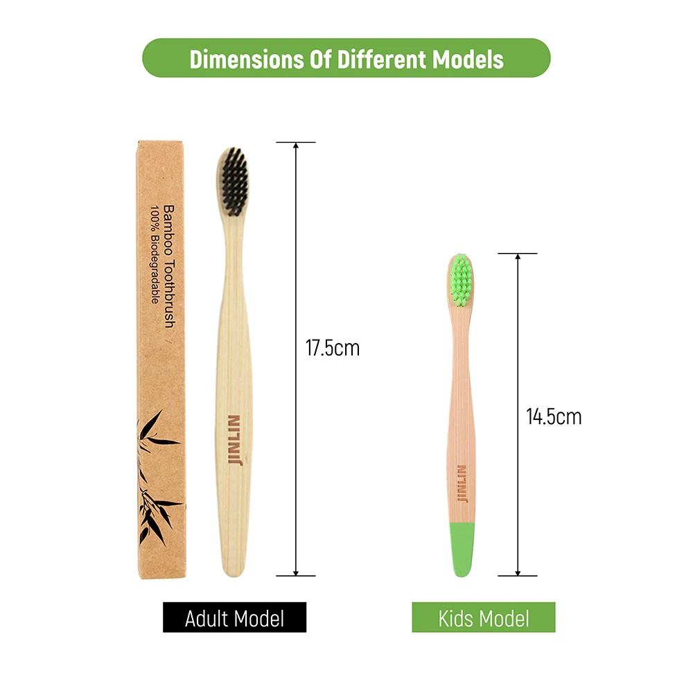 Eco Friendly Adult Children Bamboo Tooth Brush Production Line Cheap Teeth Whitening Toothbrush With Charcoal Bristle