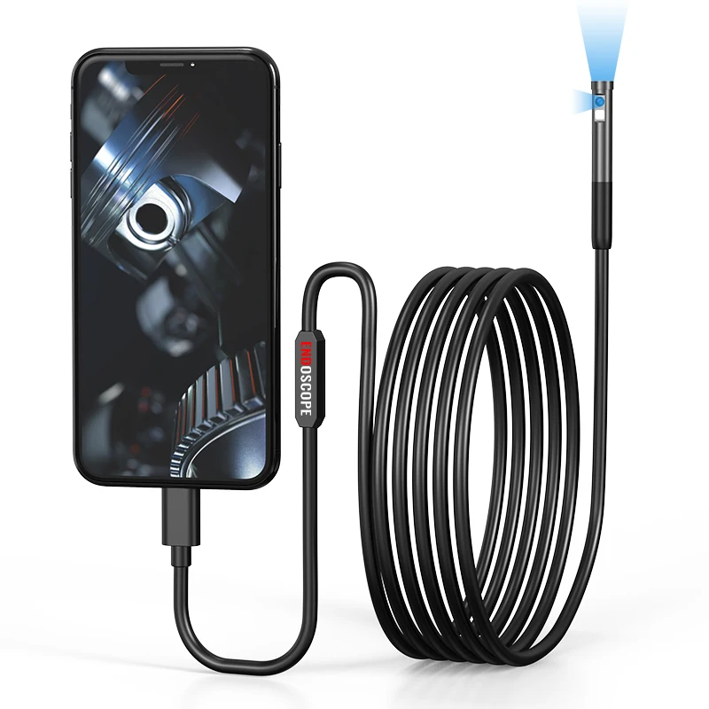 Индустрия инспекции инструменты USB OTG видео бороскоп Wifi Беспроводная IOS Android телескопическая Инспекционная