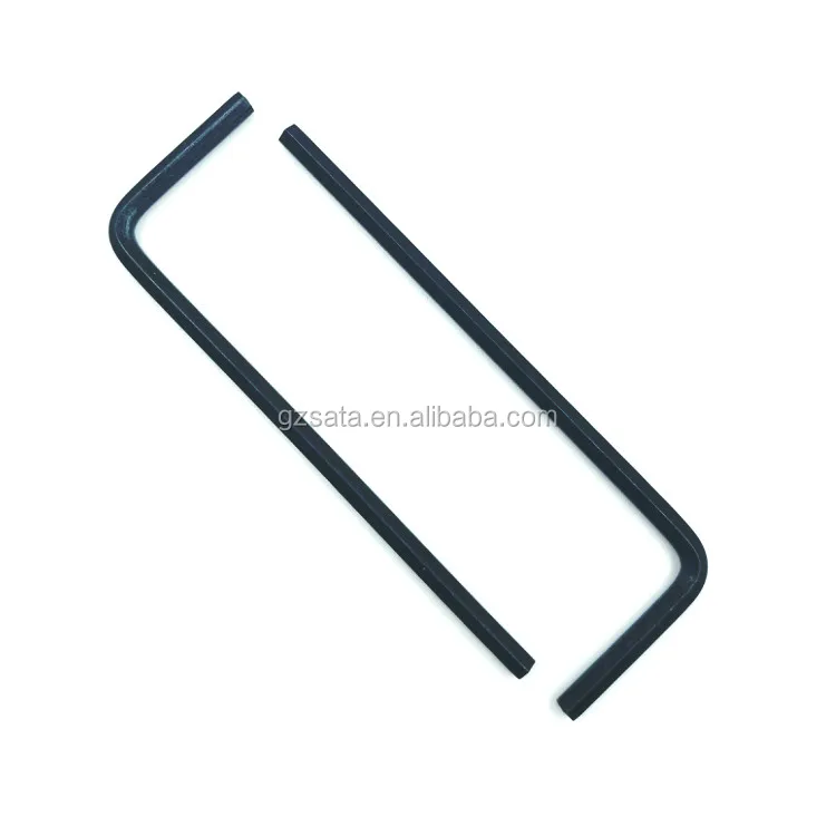 OEM индивидуальный стальной корпус Твердый сверхдлинный рычаг L-ключ шестигранный ключ Отвертка