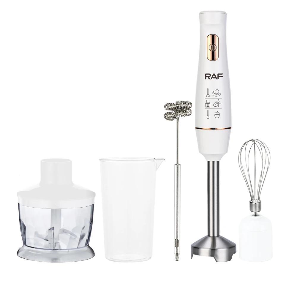 5 in 1 Handheld Immersion Blender Stick Chopper Electric Hand Blender Portable Easy Control