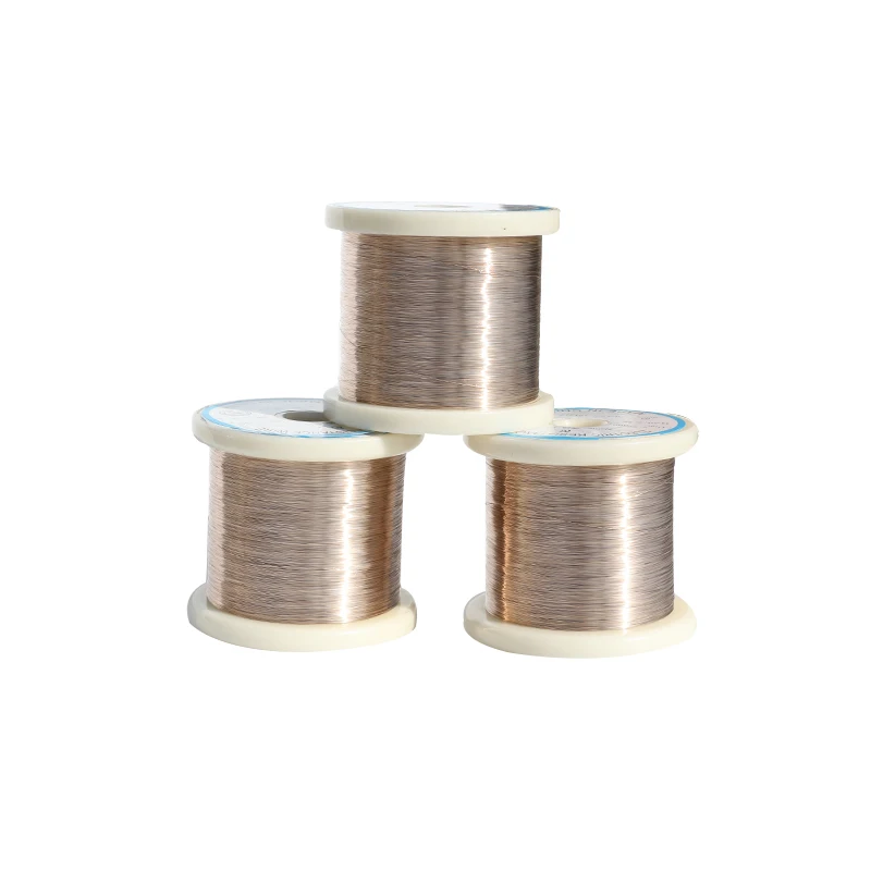 Jiangsu Haiwei 6J12 Manganin Alloy Copper Nickel Electric Resistance Alloy Heating Resistance Wire for Industry