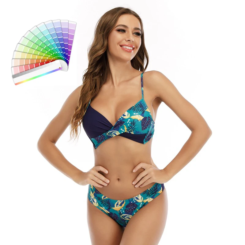 Custom Manufacturer Bikini Two Piece Swimsuit Bathing Suit Sexy beach wear Women Fitness 2023 Arena Swimwear Racing