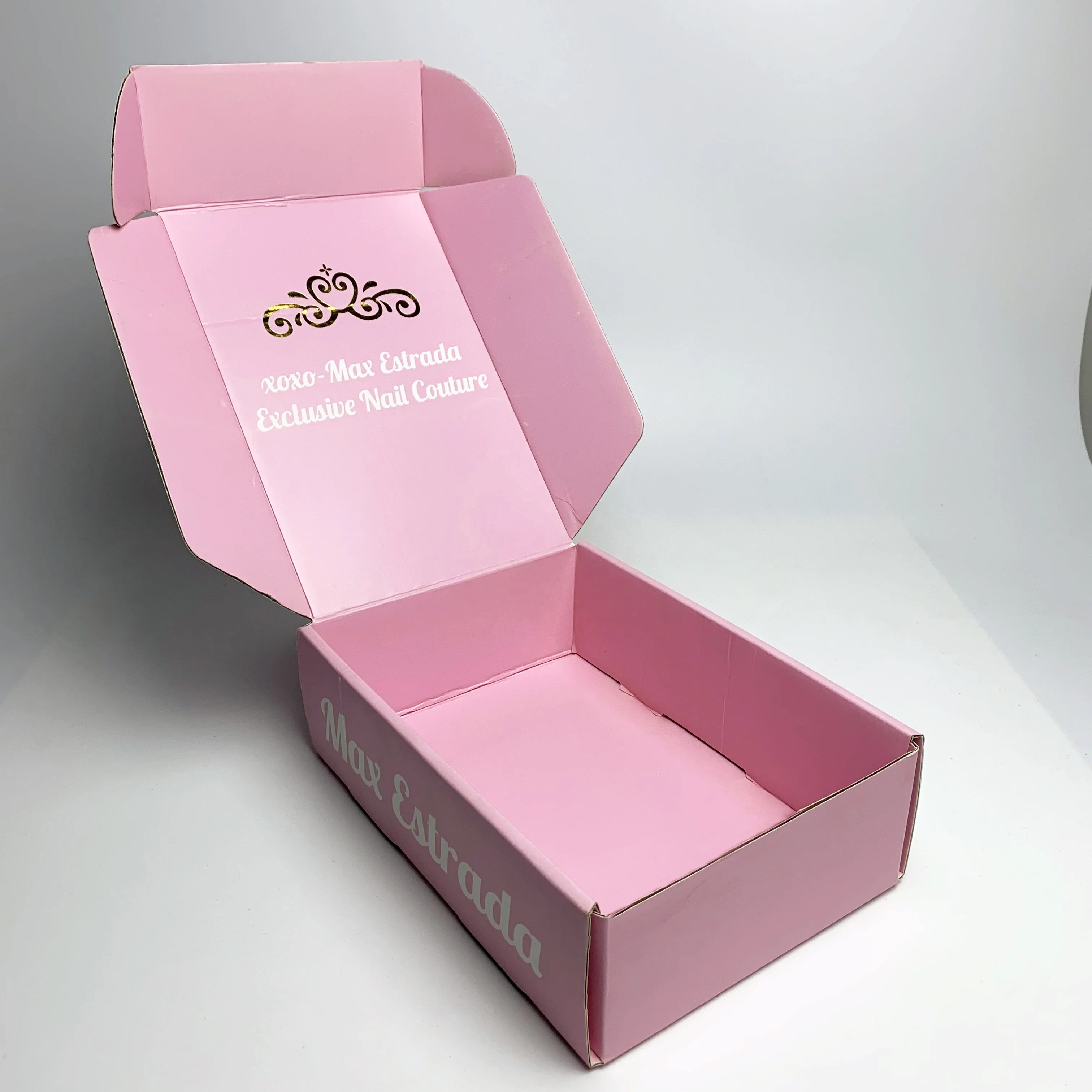 Customized Printed Carton Mail Making Machine Corrugated Cardboard Box